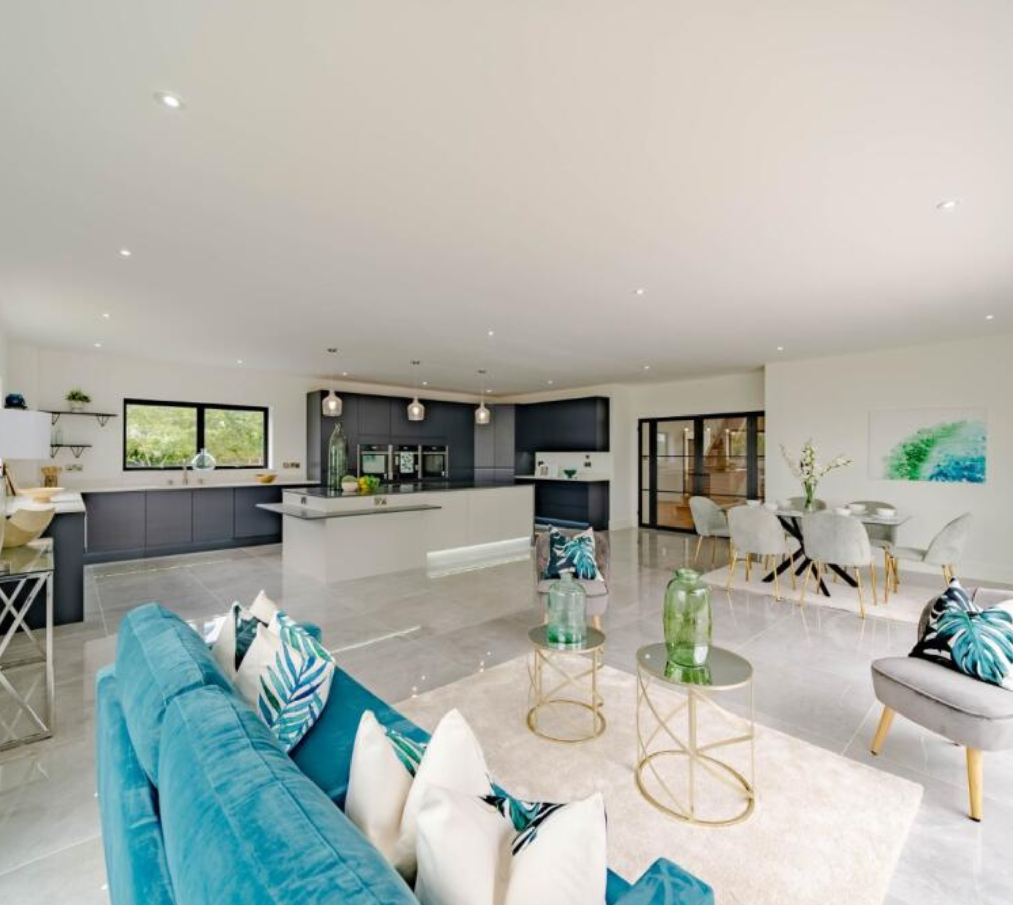 After Kitchen/ Living Space