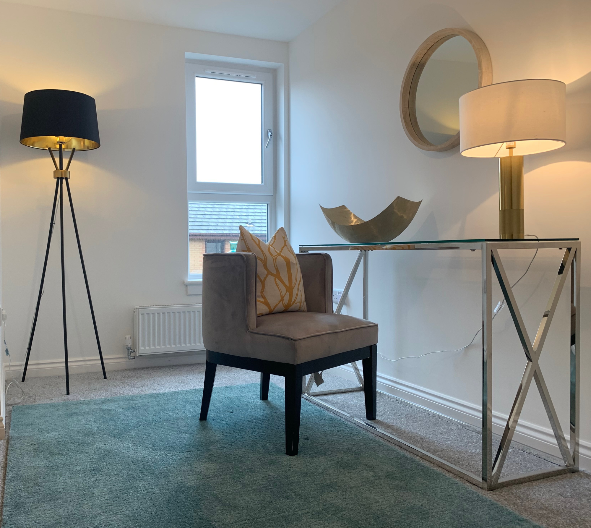 furnished home office